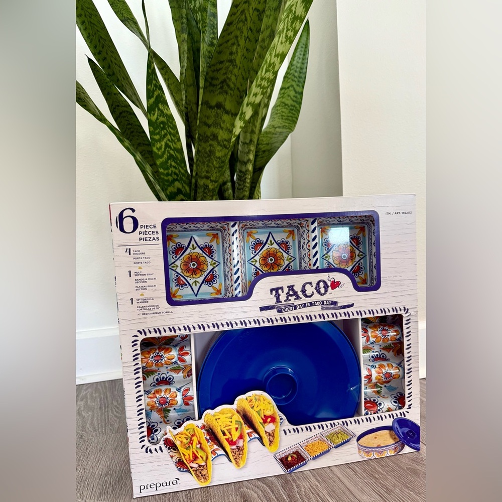 NEW! Taco Serving Set